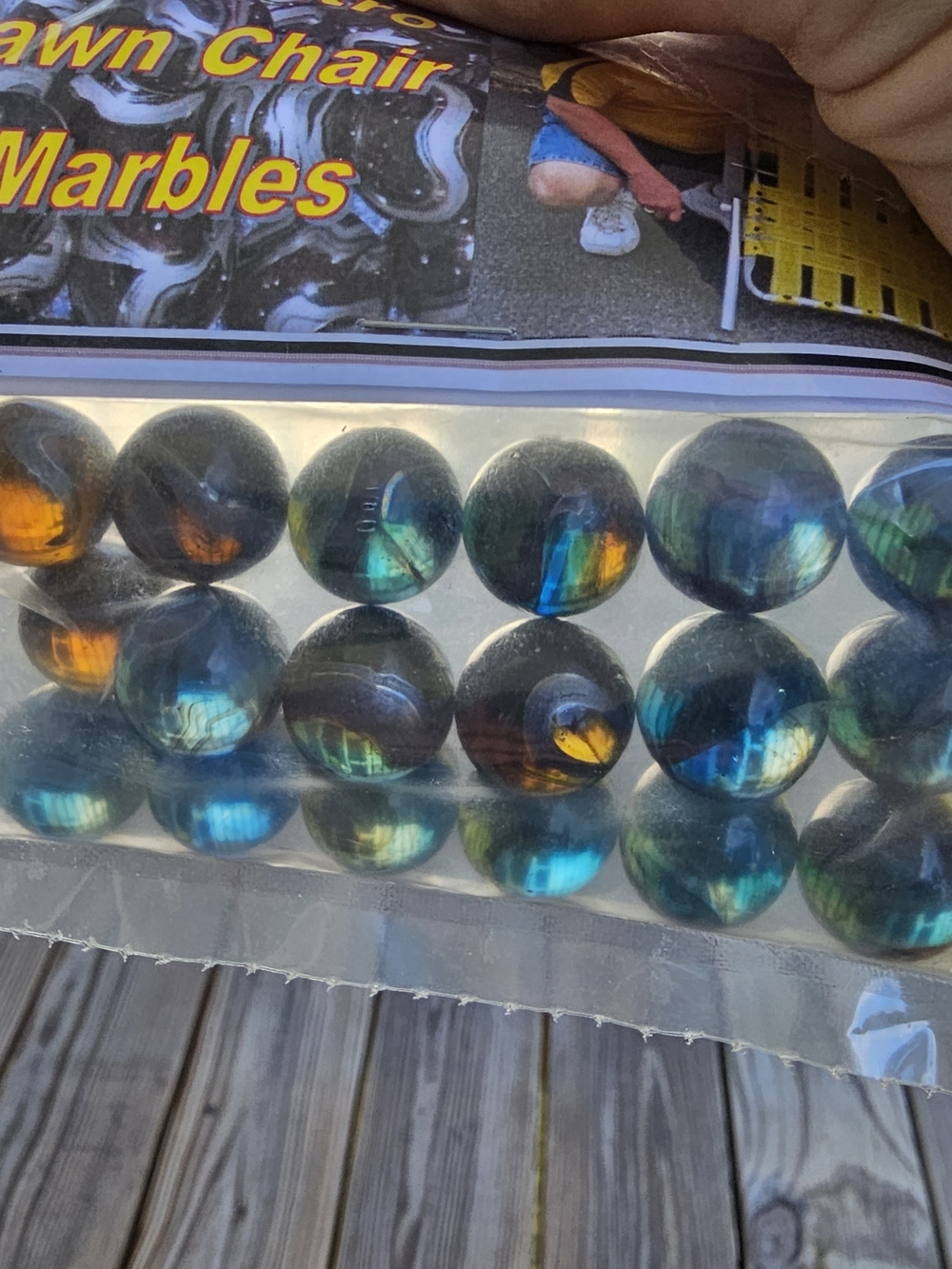Decorative Glass Marbles for Reptile Enclosures - Blue/Green